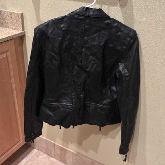 BlankNYC woman's small leather coat - Picture 12 of 16